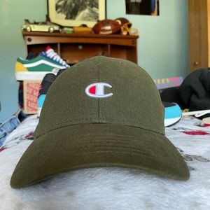 champion hat olive